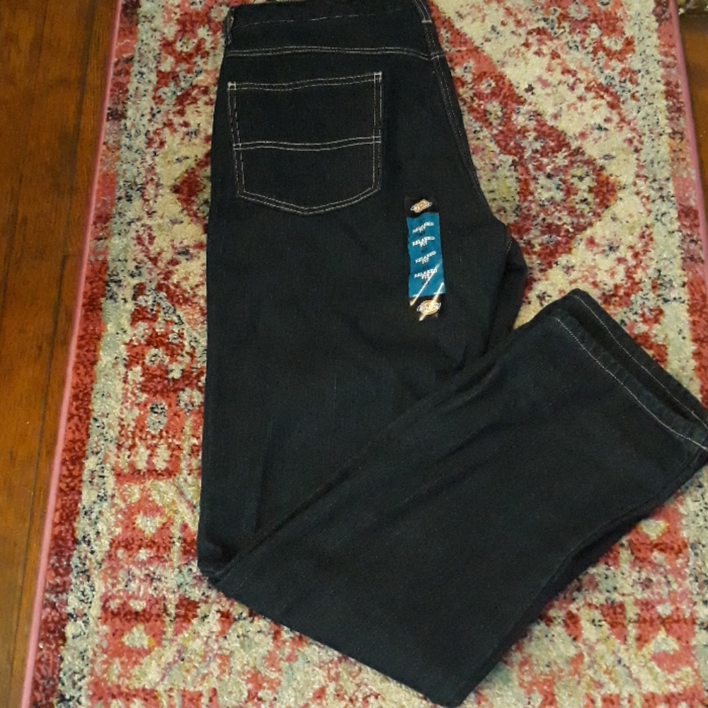 Dickie flannel lined jeans